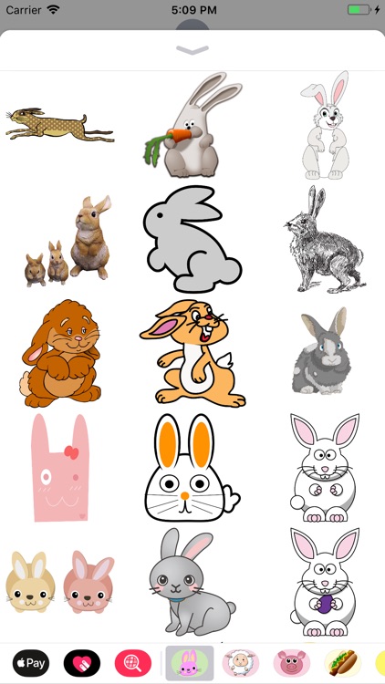 Bunny Rabbit Sticker Pack