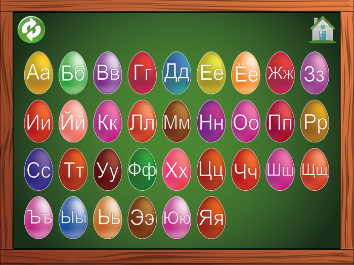 Russian ABC Alphabets Letters