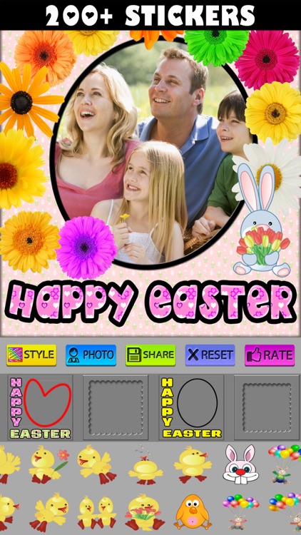 Easter Photo Posters Stickers