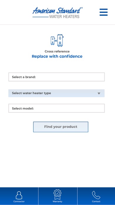 American Standard Water Heater screenshot 3