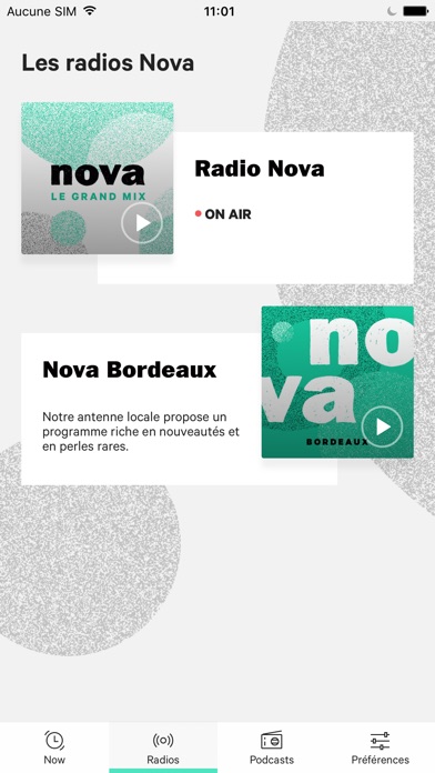 Radio Nova screenshot 2