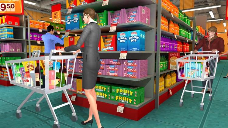 Super Market Shopping Mall Sim screenshot-3