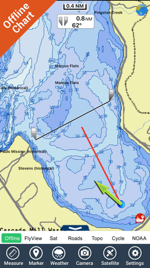 Franklin D. Roosevelt lake HD GPS fishing charts(圖3)-速報App