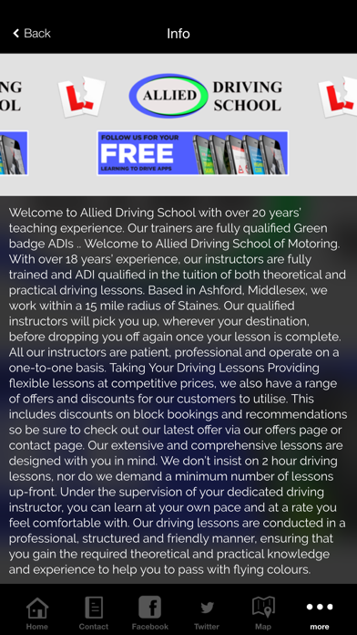 Allied Driving School screenshot 3
