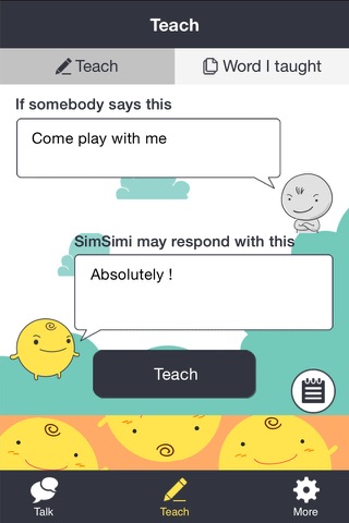 SimSimi screenshot 2