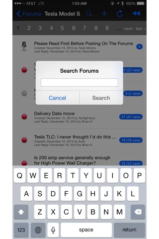 App For Tesla - náhled