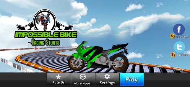 Impossible Bike Racing Stunts