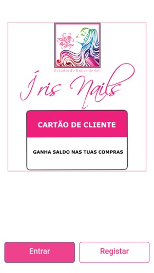 Cartão Cliente Iris Nails