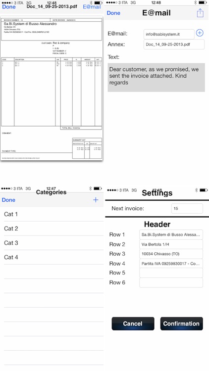 EASY INVOICE PDF screenshot-3