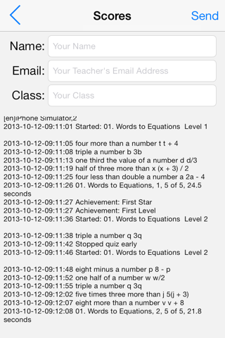 Middle School Algebra Pro screenshot 4