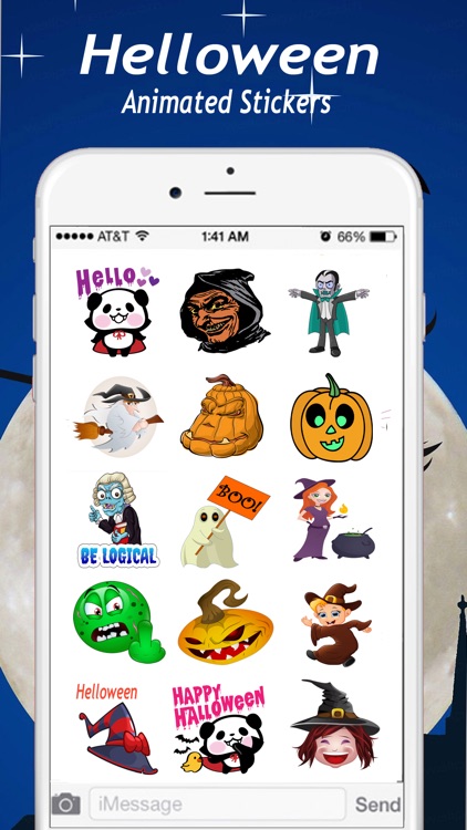 Halloween Stickers-Animated