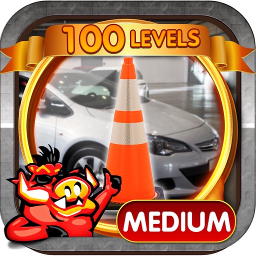 Parking Lot Hidden Object Game icon