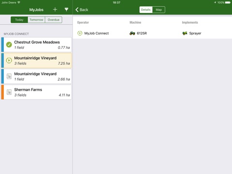 John Deere MyJobs screenshot 4