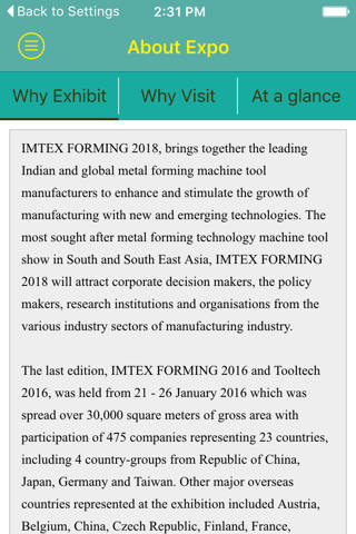 IMTEX Forming - Tooltech 2018 screenshot 4