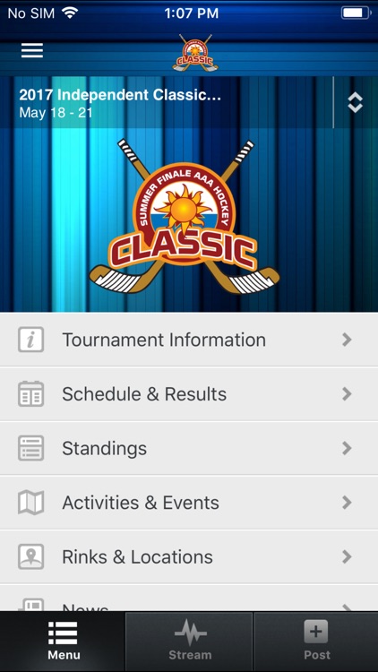 Summer Finale Tournament App