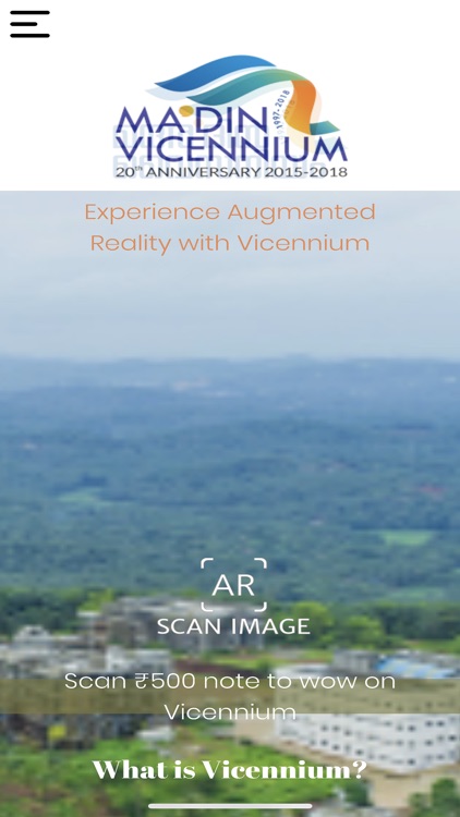 Vicennium AR Experience