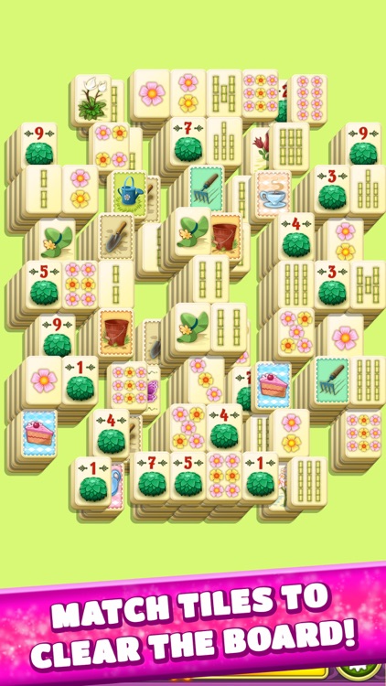 Mahjong Spring Flower Garden screenshot-0