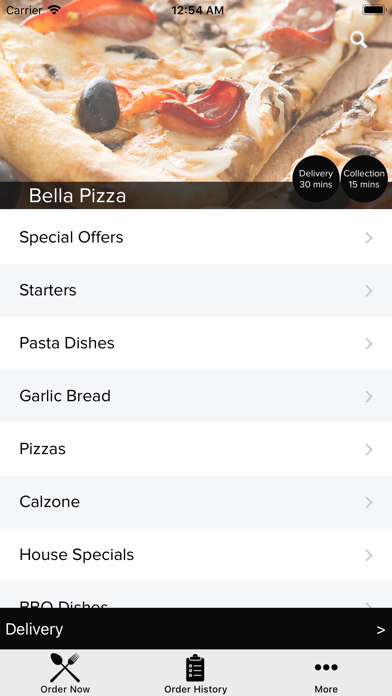 Bella Pizza Prestongate screenshot 2