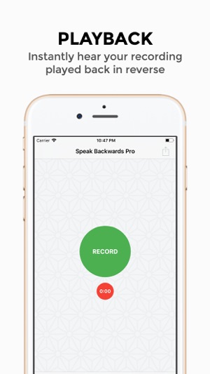 Speak Backwards Pro - Recorder(圖2)-速報App