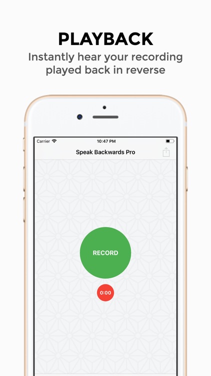 Speak Backwards Pro - Recorder