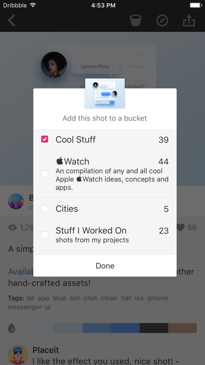 Dribbble screenshot-3