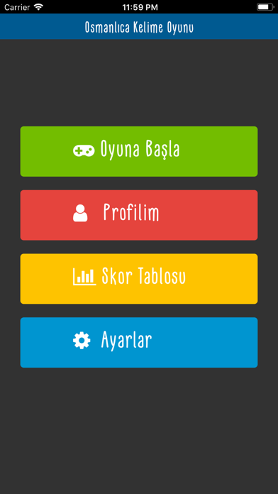 Osmanlıca Kelime Oyunu screenshot 2