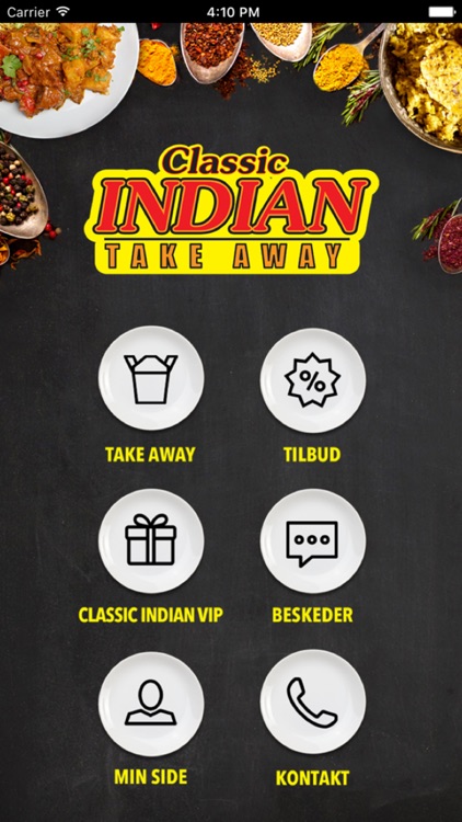 Classic Indian Take Away