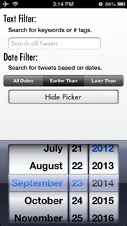 tweet cleaner - delete tweets iphone screenshot 2