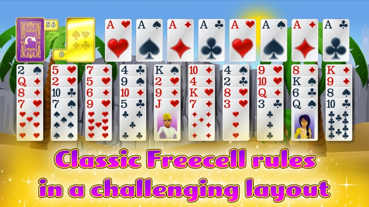 Forty Thieves Solitaire Gold screenshot-0