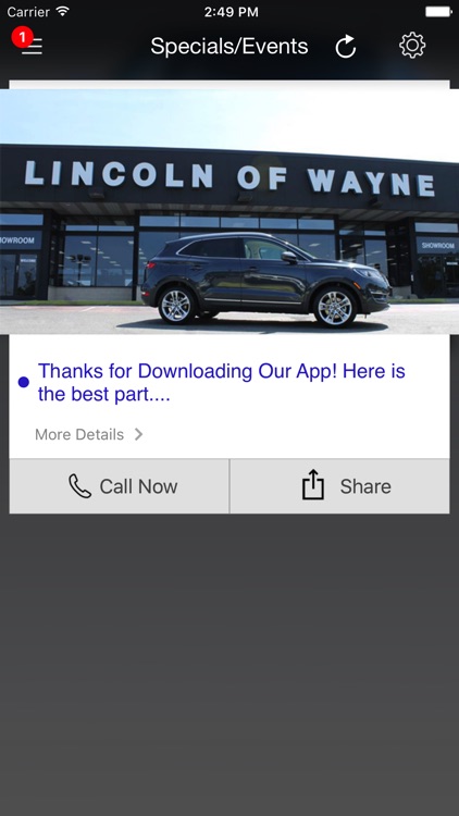 Lincoln of Wayne DealerApp screenshot-3