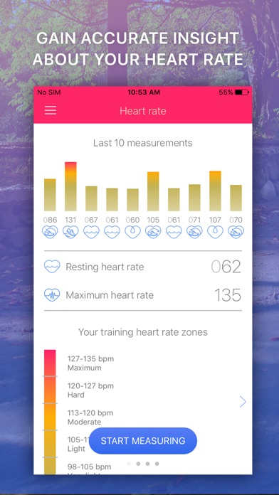 Heart Rate Monitor: EKG Pulse Tracker for Cardio screenshot 3