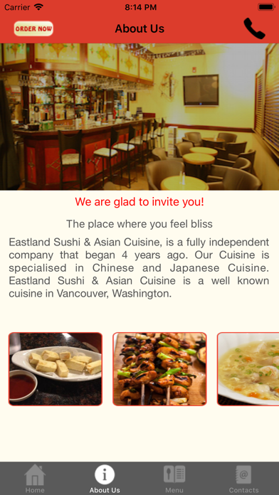 How to cancel & delete Eastland Sushi & Asian Cuisine from iphone & ipad 3