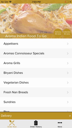 Aroma Indian Food To Go(圖2)-速報App