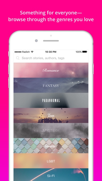 Radish — Fiction Serials