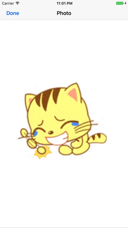 Fun Animation Cat Stickers