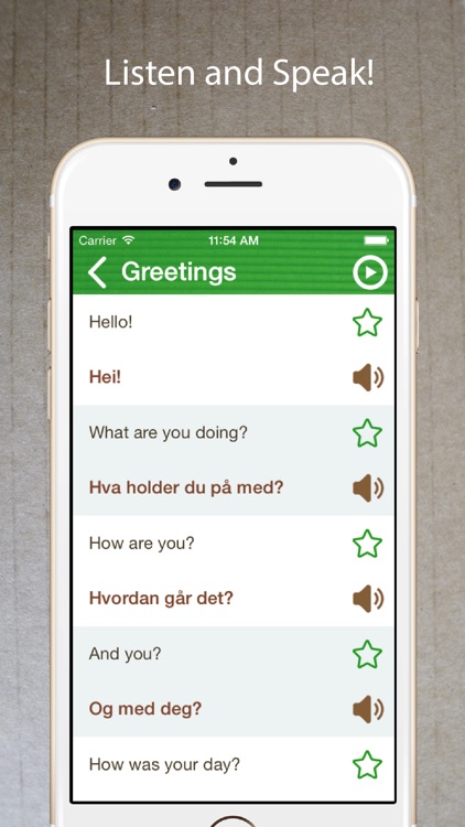 Learn Norwegian Phrasebook Pro