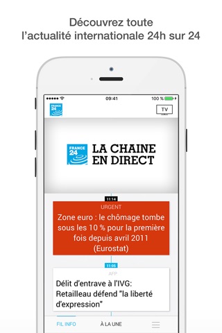 FRANCE 24 - Info et actualités screenshot 4