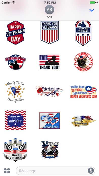 Veterans Day 2017 Sticker screenshot 2