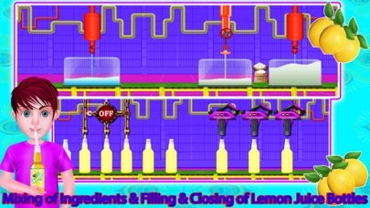 Lemon Factory Juice Maker Games screenshot 3