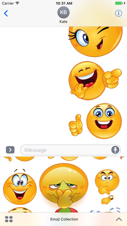 Emoji Collection Stickers screenshot-3