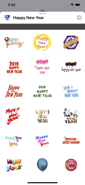 Stickers Happy New Year 2019(圖2)-速報App