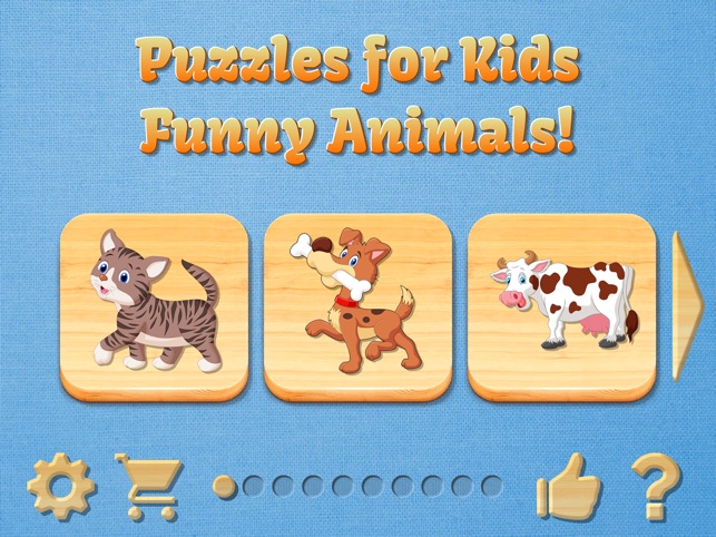Puzzles for Kids Funny Animals on the App Store