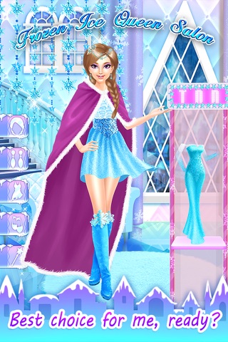 Frozen Ice Queen Salon screenshot 4