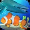 Real-life 3D fish, seahorses, whales, dolphins, sharks, starfish, jellyfish and turtles on your device
