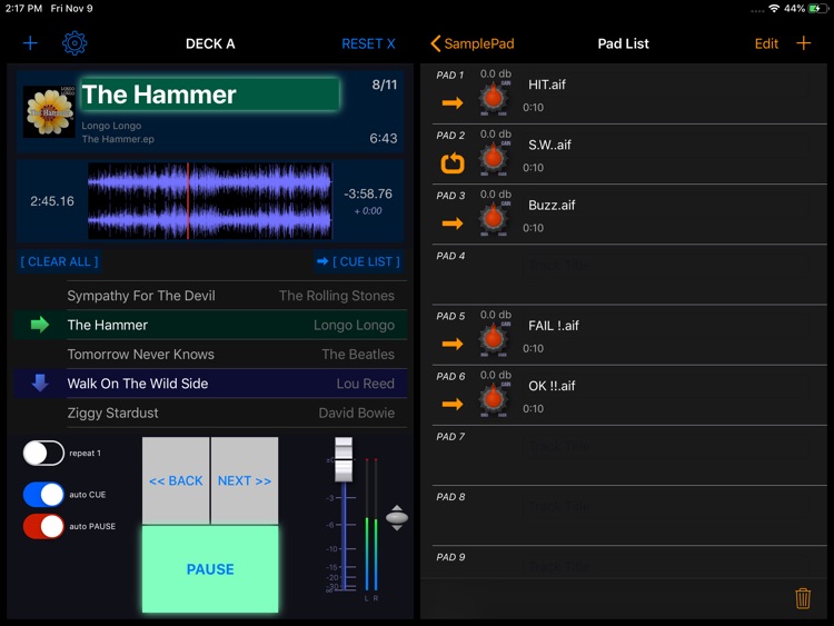 PlayBacker for iPad screenshot-4