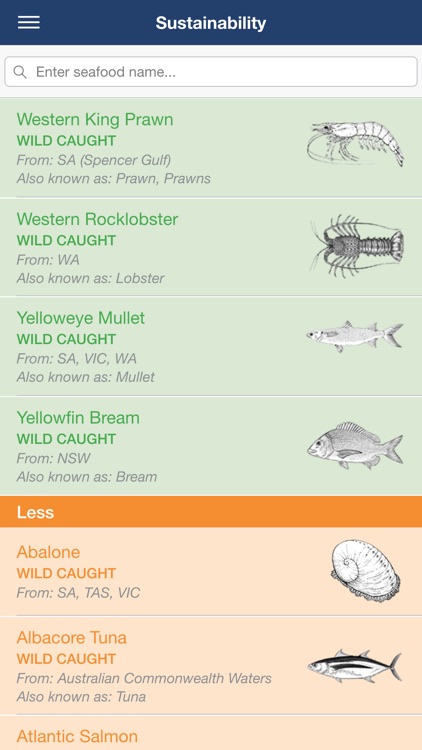 Sustainable Seafood Guide