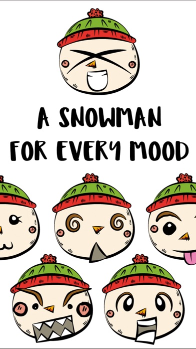 Little Snowman Sticker Pack screenshot 3