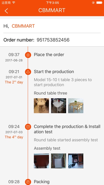 Order tracking by CBMMART screenshot-4