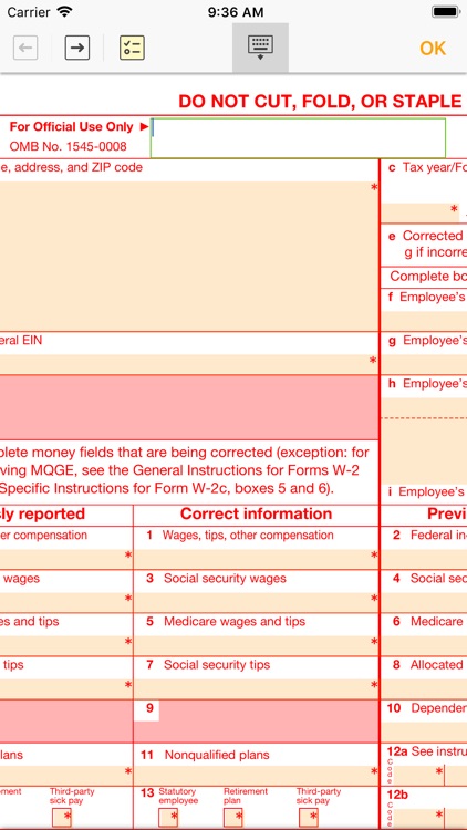 W2c Fillable Form Download Printable Forms Free Online 1899