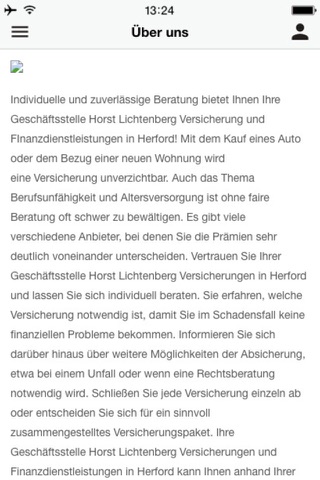Horst Lichtenberg Versicherung screenshot 2